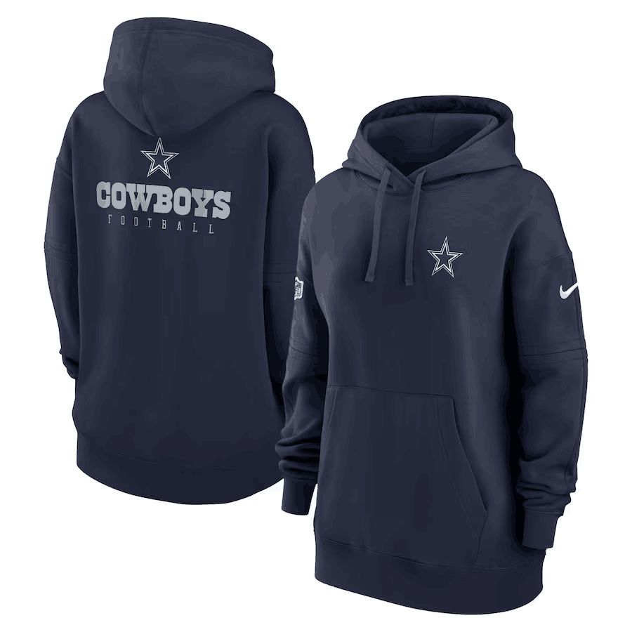 Women 2023 NFL Dallas Cowboys blue Sweatshirt style 1->jacksonville jaguars->NFL Jersey